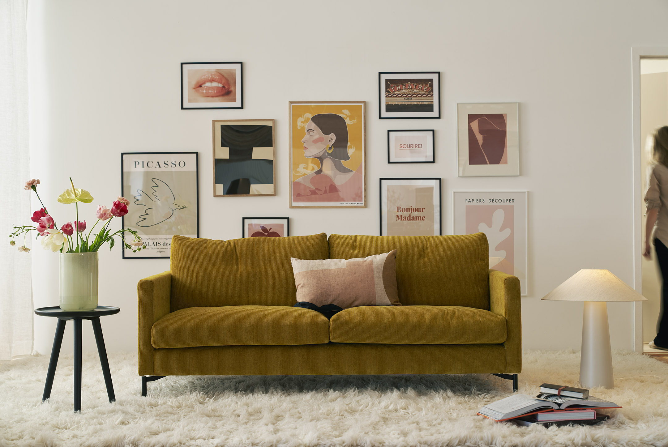 Canapé contemporain au showroom KanapM à Pornic (44)